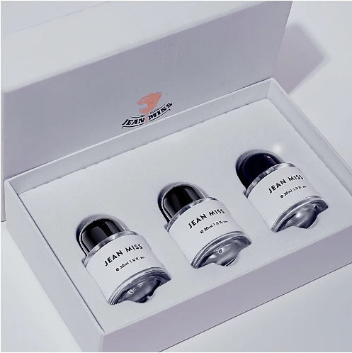 30ML*3 Set Floral Scented Perfume Eau De Parfum for Women Long Lasting Pheromone Fragrance with High Quality Gift Box