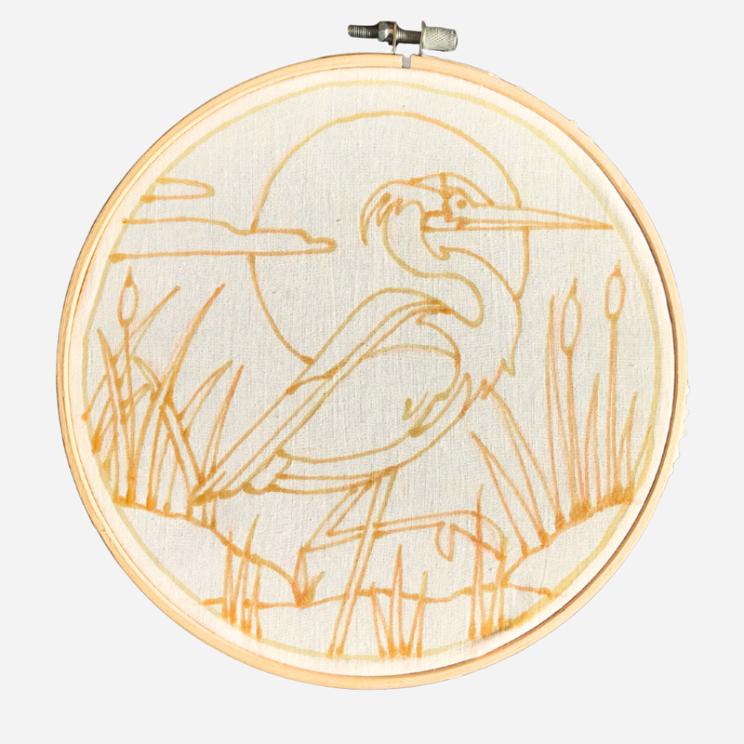 Classic Batik Craft Kit - Heron-1