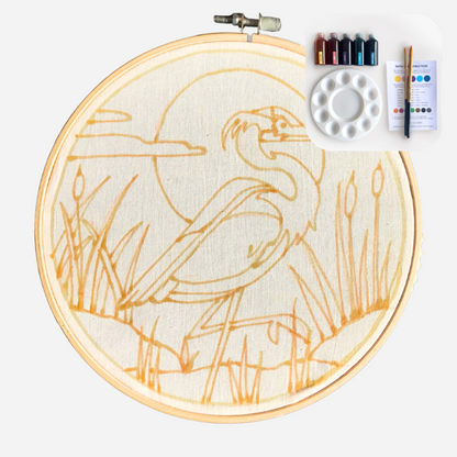 Classic Batik Craft Kit - Heron-3