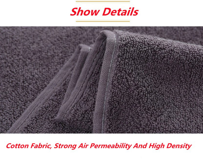 Pure Cotton Towel Super Absorbent Large Towels 35X75cm Thick Soft Bathroom Towels Comfortable Bath Towels