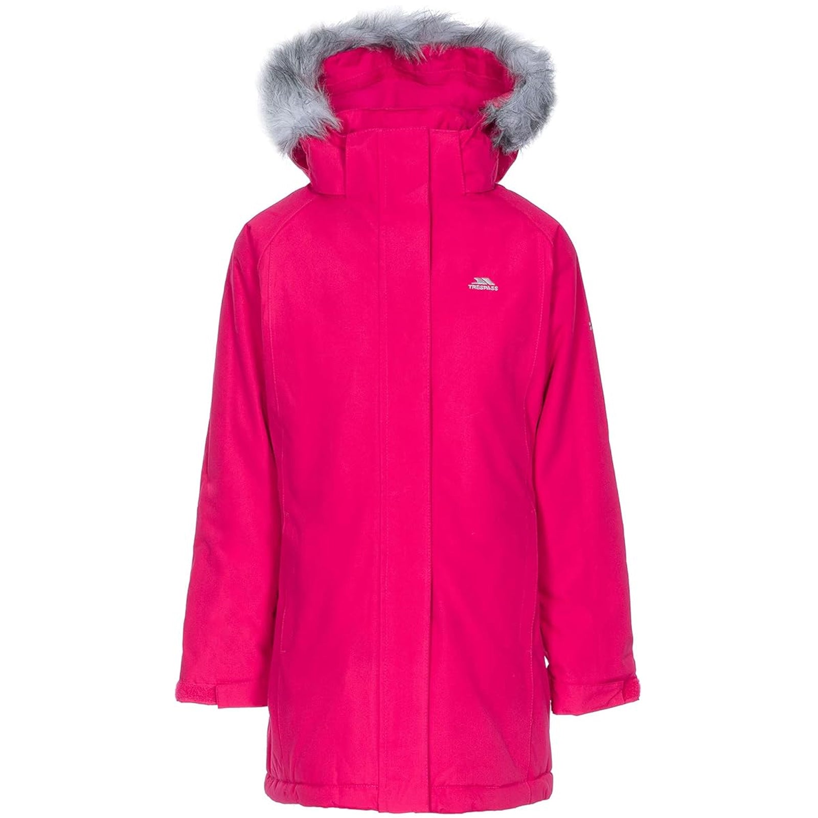 Girls Trespass Fame Waterproof Parka Jacket-10