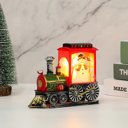 Candlestick Lamp Night Light Desktop Christmas Decoration Ornament