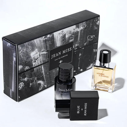 Men Wild Fragrance Set 30ml x 3 Eau de Toilette Gift Pack for Men Long-Lasting Masculine Scent for Daily Use & Special Occasions