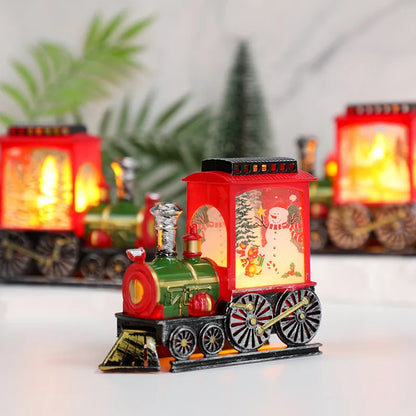 Candlestick Lamp Night Light Desktop Christmas Decoration Ornament