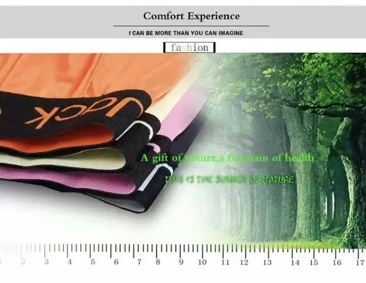 5Pcs/Brand Underwear Men's Shorts Sexy Boxer Men's U-bag Thin Shorts Breathable Men's Tight Underwear Boxer Shorts Underwear Men