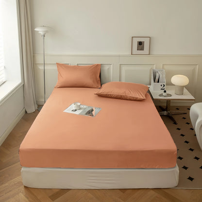 Kuup High Quality Fitted Sheet 90/180/150x200 Cm Elastic Band Mattress Cover Bed Sheet Queen King Size No Pillowcases Included