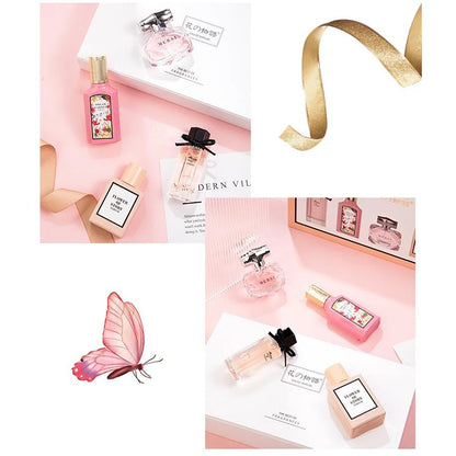 Women's Perfume Set Long-lasting Fragrance Flower Joy Blooming Water Of Flowers Floral Scent Eau De Toilette Valentine Day Gifts
