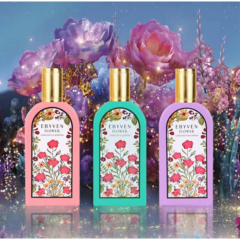 Women's Perfume Set Long-lasting Fragrance Flower Joy Blooming Water Of Flowers Floral Scent Eau De Toilette Valentine Day Gifts