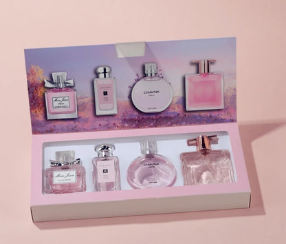 30ML*3 Set Floral Scented Perfume Eau De Parfum for Women Long Lasting Pheromone Fragrance with High Quality Gift Box