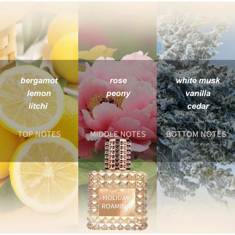 Brand Women's Perfume Pheromone Natural Floral Scent Spray Flirting Dating French Fragrant Scent Eau De Toilette Summer Deodoran