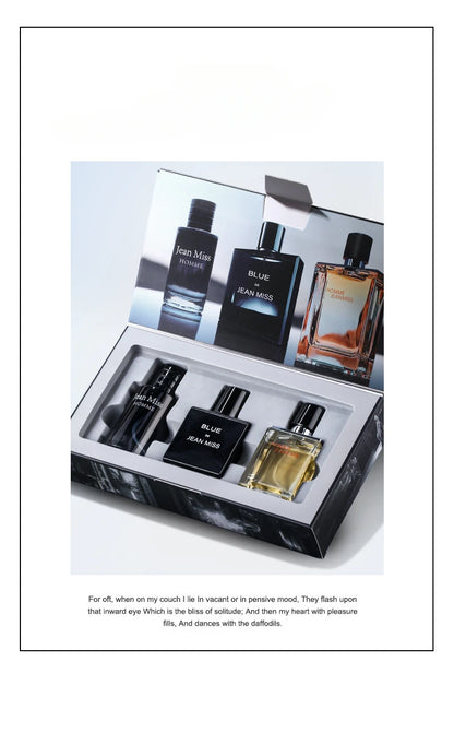 Men Wild Fragrance Set 30ml x 3 Eau de Toilette Gift Pack for Men Long-Lasting Masculine Scent for Daily Use & Special Occasions