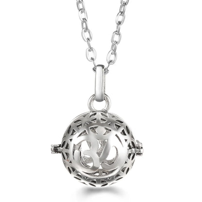 Russia Tradition Chime Exquisite Angel Wings Caller Necklace Essential Oil Diffuser Pregnant Woman Aromatherapy Pendant Jewelry