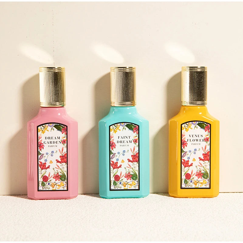 Women's Perfume Set Long-lasting Fragrance Flower Joy Blooming Water Of Flowers Floral Scent Eau De Toilette Valentine Day Gifts