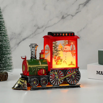 Candlestick Lamp Night Light Desktop Christmas Decoration Ornament