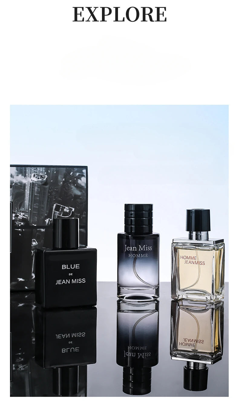Men Wild Fragrance Set 30ml x 3 Eau de Toilette Gift Pack for Men Long-Lasting Masculine Scent for Daily Use & Special Occasions