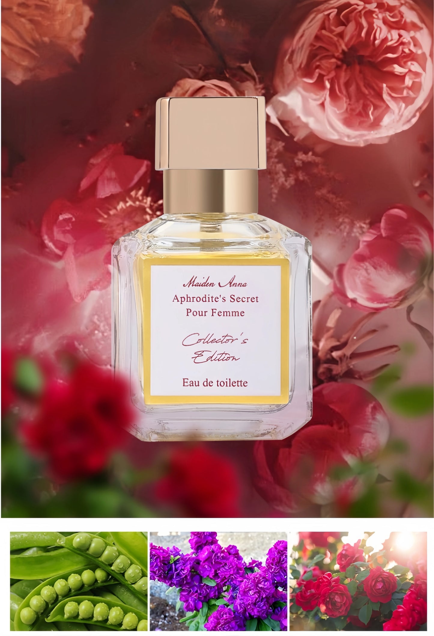 Perfume Woman Trio Gift Set 30ml*3 - Floral Fruity & Woody Scent for Day Night, Elegant Travel Perfumes Femininos Original