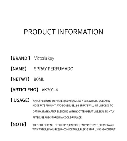 Digital perfume spray natural long lasting fragrance alcohol free best selling Brazilian pressed essential oil fragrance