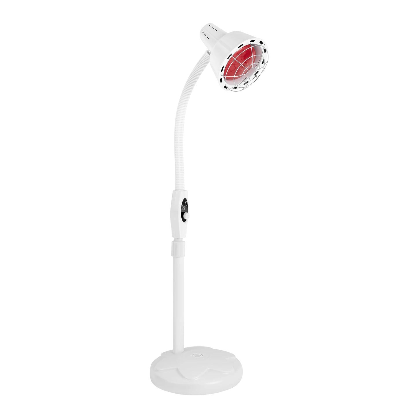 275W Adjustable Infrared Heat Lamp for Muscle&Joint Pain Relief, 360° Rotatable Infrared Therapeutic Light, 0-115℃ Temp Control