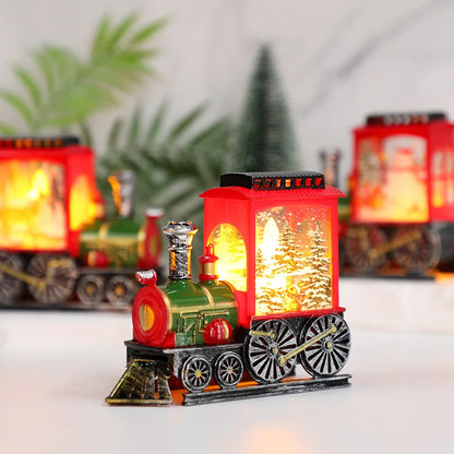 Candlestick Lamp Night Light Desktop Christmas Decoration Ornament