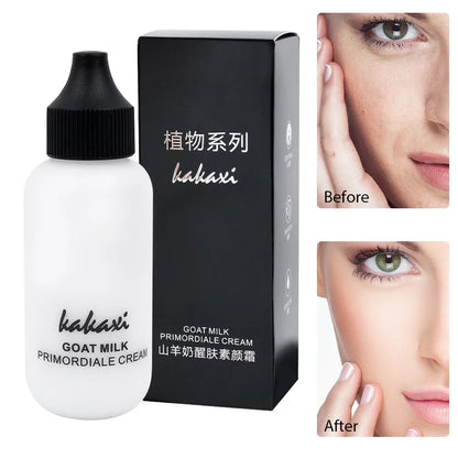 50ml Goat Milk Liquid Foundation Matte Concealer Waterproof Oil-control Cover Dark Circles Brighten Natural Cosmetics Makeup