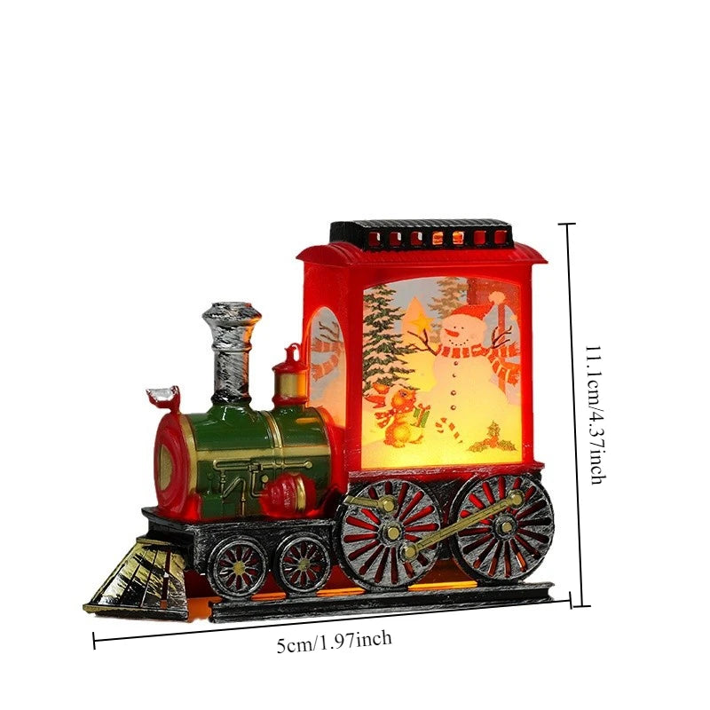 Candlestick Lamp Night Light Desktop Christmas Decoration Ornament