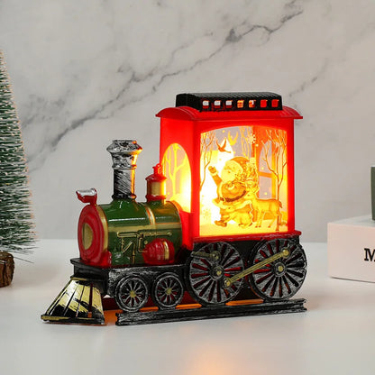 Candlestick Lamp Night Light Desktop Christmas Decoration Ornament