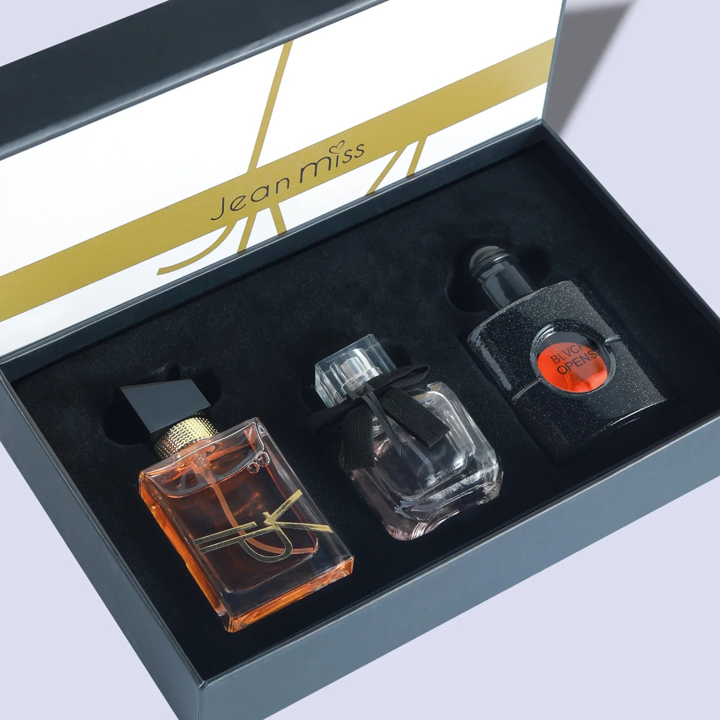30ML*3 Set Floral Scented Perfume Eau De Parfum for Women Long Lasting Pheromone Fragrance with High Quality Gift Box