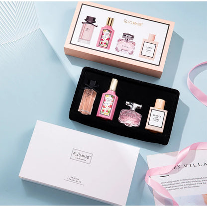 Women's Perfume Set Long-lasting Fragrance Flower Joy Blooming Water Of Flowers Floral Scent Eau De Toilette Valentine Day Gifts