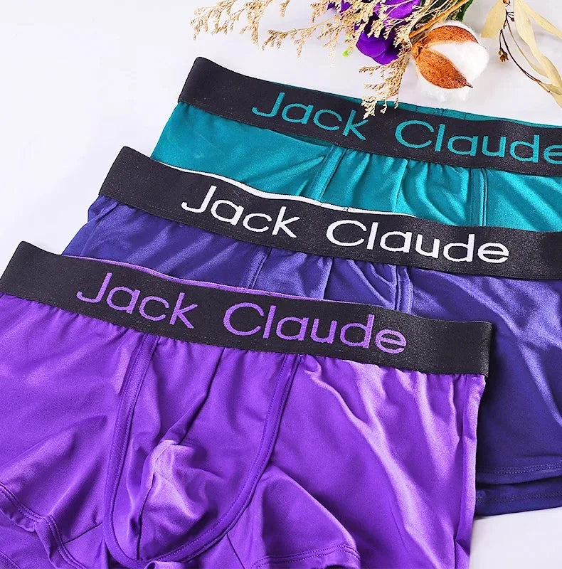 5Pcs/Brand Underwear Men's Shorts Sexy Boxer Men's U-bag Thin Shorts Breathable Men's Tight Underwear Boxer Shorts Underwear Men