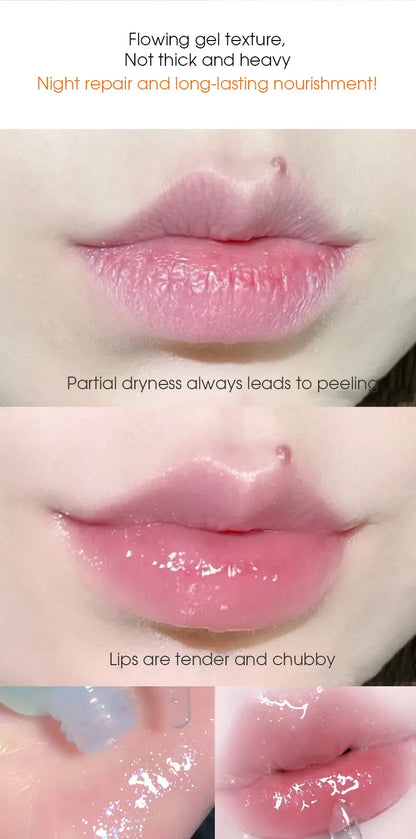 Butterfly shaped milk can lip balm moisturizes and moisturizes the mirror surface, with a shimmering and pouty lips