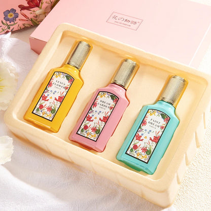 Women's Perfume Set Long-lasting Fragrance Flower Joy Blooming Water Of Flowers Floral Scent Eau De Toilette Valentine Day Gifts