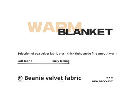 Soft Thick Warm Blanket for Office Nap - Cozy Fleece Throw for Sofa,Couch,Bed Lightweight Warm Winter Blanket for Adults Travel