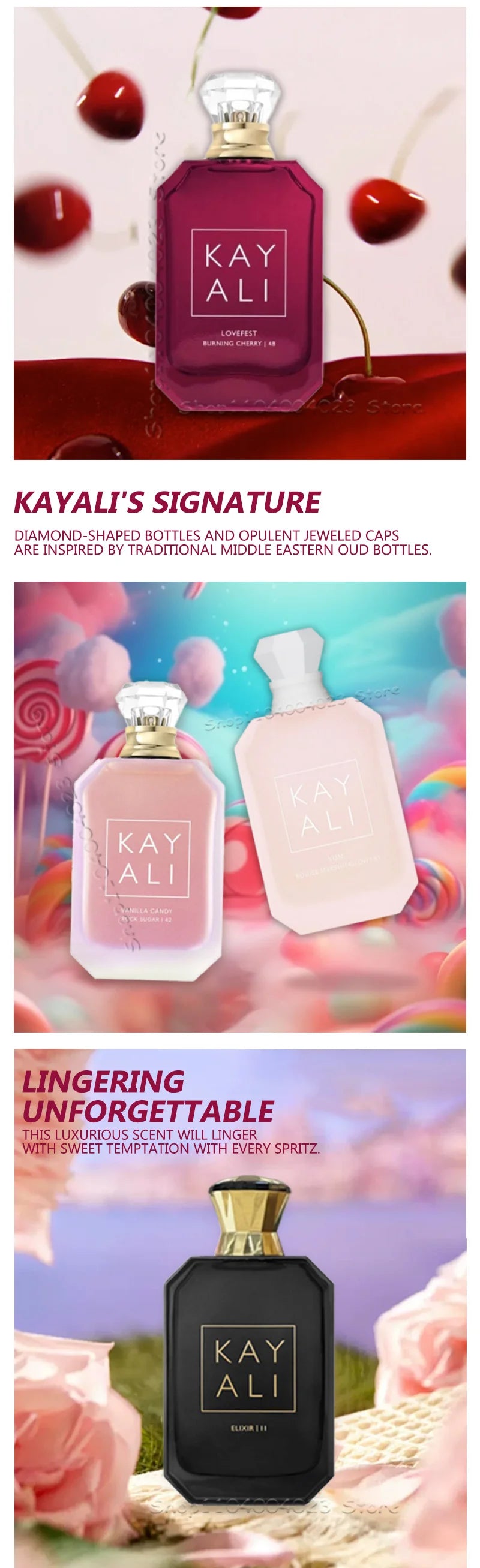 100ml KAYALI Original Perfume Sweet, Charming and Attractive Long-lasting Fragrances Enhance Self-confidence and Exude Charm