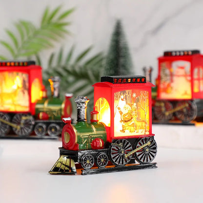 Candlestick Lamp Night Light Desktop Christmas Decoration Ornament