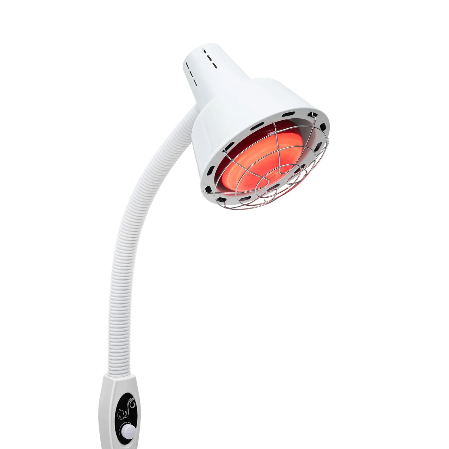 275W Infrared Heat Lamp,Therapy Lamp for Body or Pain Relief, Adjustable Floor Stand And Temperature Therapeutic Lamp