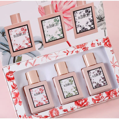 Women's Perfume Set Long-lasting Fragrance Flower Joy Blooming Water Of Flowers Floral Scent Eau De Toilette Valentine Day Gifts