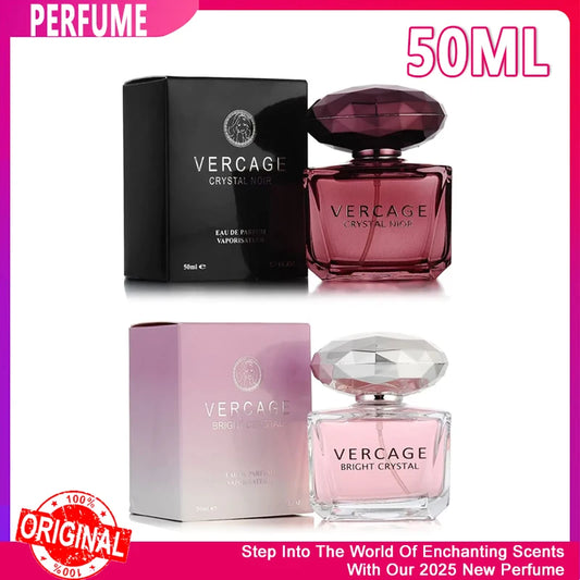 50ML Perfume Osmanthus Peony and Pomegranate Fragrance Perfume for Women Crystal Diamond Series Light and Elegant Scent Parfum
