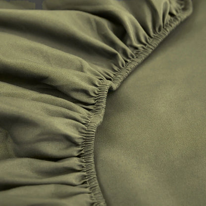 Kuup High Quality Fitted Sheet 90/180/150x200 Cm Elastic Band Mattress Cover Bed Sheet Queen King Size No Pillowcases Included