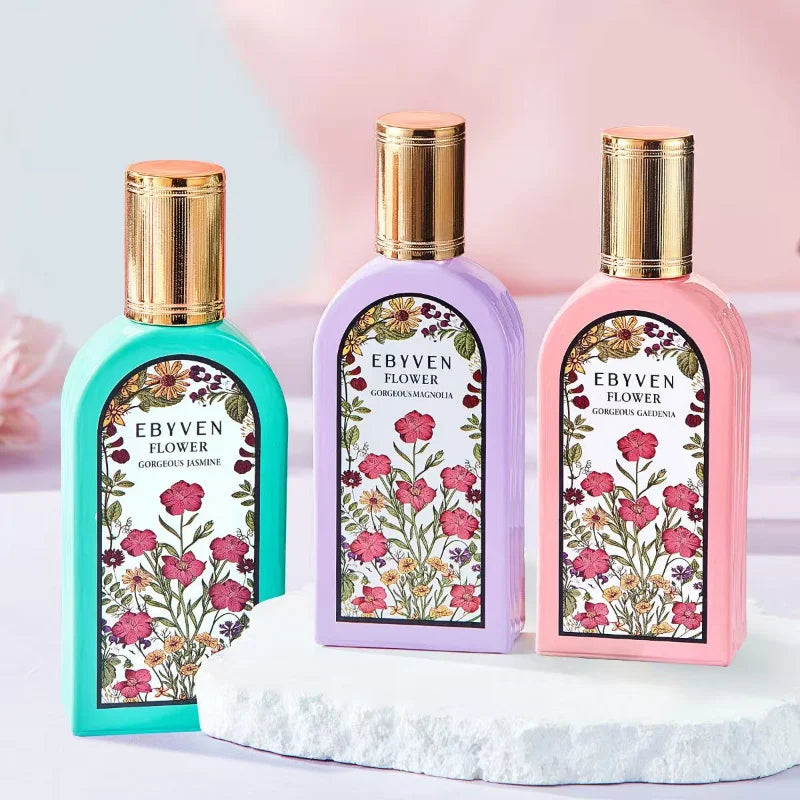 Women's Perfume Set Long-lasting Fragrance Flower Joy Blooming Water Of Flowers Floral Scent Eau De Toilette Valentine Day Gifts