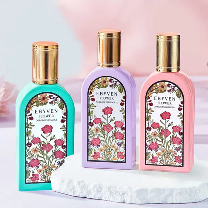 Women's Perfume Set Long-lasting Fragrance Flower Joy Blooming Water Of Flowers Floral Scent Eau De Toilette Valentine Day Gifts