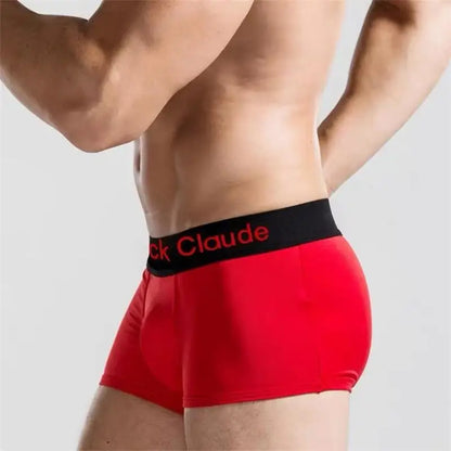 5Pcs/Brand Underwear Men's Shorts Sexy Boxer Men's U-bag Thin Shorts Breathable Men's Tight Underwear Boxer Shorts Underwear Men