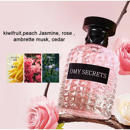 Brand Women's Perfume Pheromone Natural Floral Scent Spray Flirting Dating French Fragrant Scent Eau De Toilette Summer Deodoran