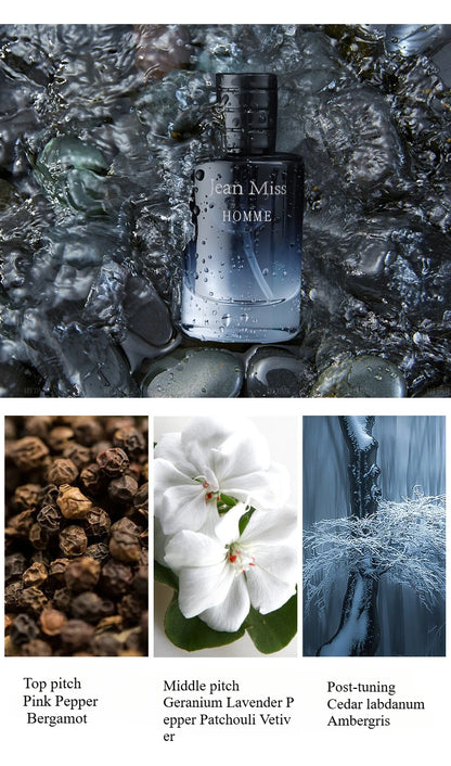 Men Wild Fragrance Set 30ml x 3 Eau de Toilette Gift Pack for Men Long-Lasting Masculine Scent for Daily Use & Special Occasions