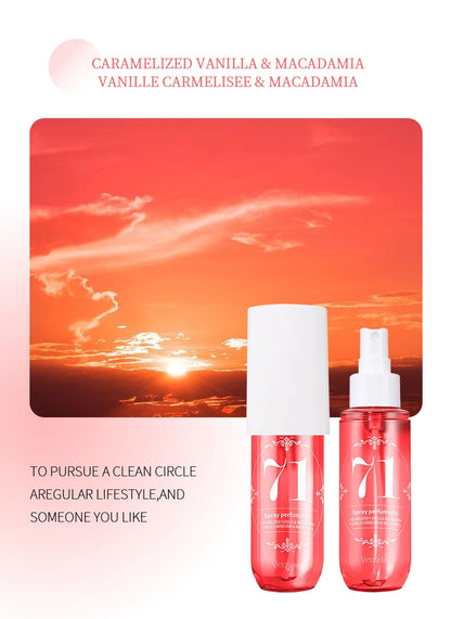 Digital Perfume Body Spray, Long-lasting Natural Fragrance, Alcohol-free, Popular Crushed Brazilian Essential Oil Fragrance, 1 B