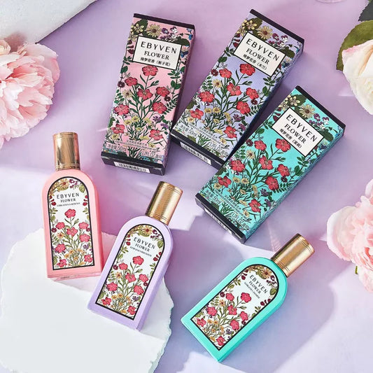 Women's Perfume Set Long-lasting Fragrance Flower Joy Blooming Water Of Flowers Floral Scent Eau De Toilette Valentine Day Gifts