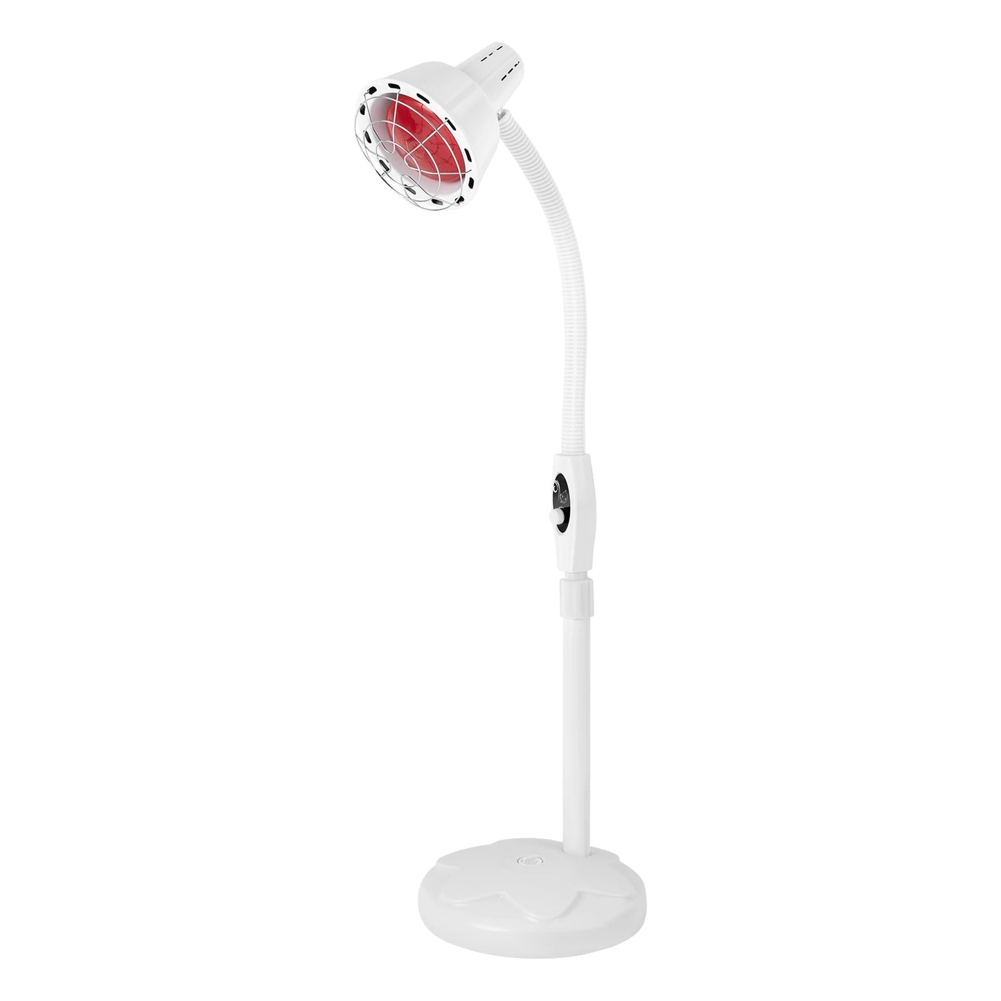 275W Adjustable Infrared Heat Lamp for Muscle&Joint Pain Relief, 360° Rotatable Infrared Therapeutic Light, 0-115℃ Temp Control