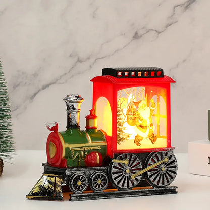 Candlestick Lamp Night Light Desktop Christmas Decoration Ornament