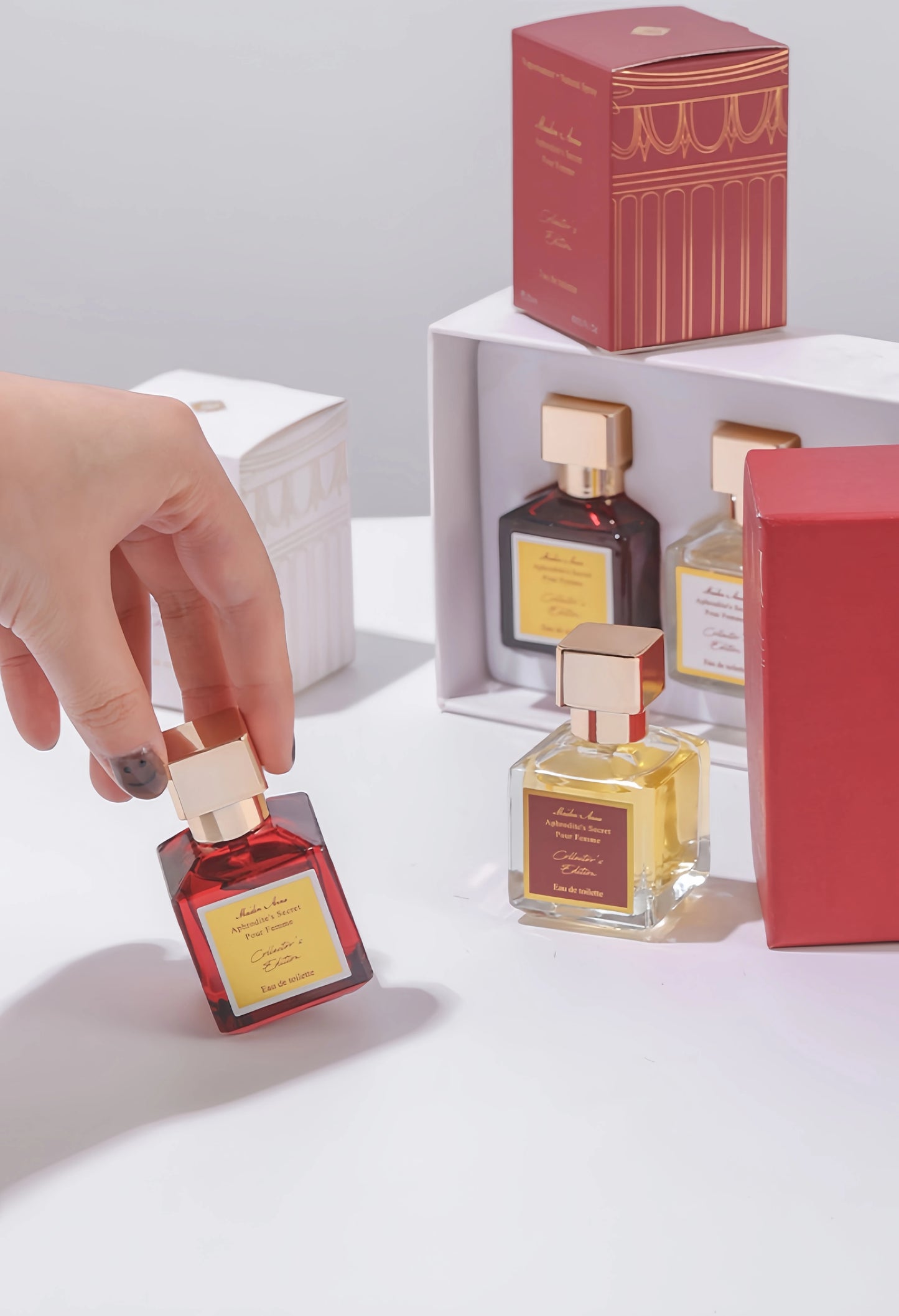 Perfume Woman Trio Gift Set 30ml*3 - Floral Fruity & Woody Scent for Day Night, Elegant Travel Perfumes Femininos Original