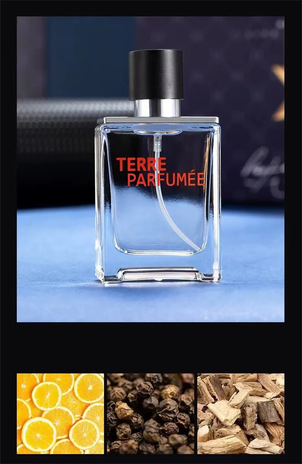 Luxury Brand Perfume Men Cologne Parfums Homme Gift Box 4Pcs Set 100ml Perfumes Masculinos Natural Floral Fruity Scent SprayLuxu