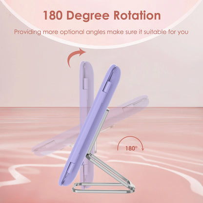 SEJOY Makeup Mirror with Lights, 1X 3X 7X Magnifying Mirror, Touch Control, Trifold Makeup Mirror, Portable LED Makeup Mirror